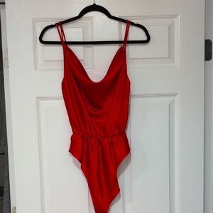 Jezebel Vibrant Red One Piece